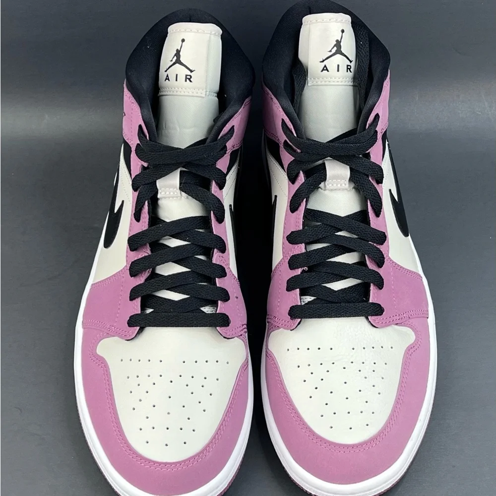Jordan 1 Mid SE Berry Pink (DC7267-500) Women Size 12 - Picture 1 of 10